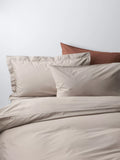 John Lewis Egyptian Cotton Percale Easy Care 260 Thread Count Double Duvet Cover Set