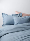 John Lewis Egyptian Cotton Percale Easy Care 260 Thread Count Double Duvet Cover Set