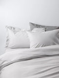 John Lewis Egyptian Cotton Percale Easy Care 260 Thread Count Double Duvet Cover Set