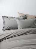 John Lewis Egyptian Cotton Percale Easy Care 260 Thread Count Double Duvet Cover Set