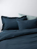 John Lewis Egyptian Cotton Percale Easy Care 260 Thread Count Double Duvet Cover Set