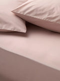John Lewis Egyptian Cotton Percale Easy Care 260 Thread Count Fitted Sheet European Double