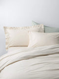 John Lewis Egyptian Cotton Percale Easy Care 400 Thread Count Double Duvet Cover