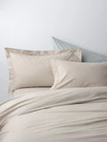 John Lewis Egyptian Cotton Percale Easy Care 400 Thread Count Double Duvet Cover