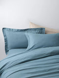 John Lewis Egyptian Cotton Percale Easy Care 400 Thread Count Double Duvet Cover