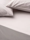 John Lewis Egyptian Cotton Percale Easy Care 400 Thread Count Double Fitted Sheet