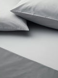 John Lewis Egyptian Cotton Percale Easy Care 400 Thread Count Double Fitted Sheet
