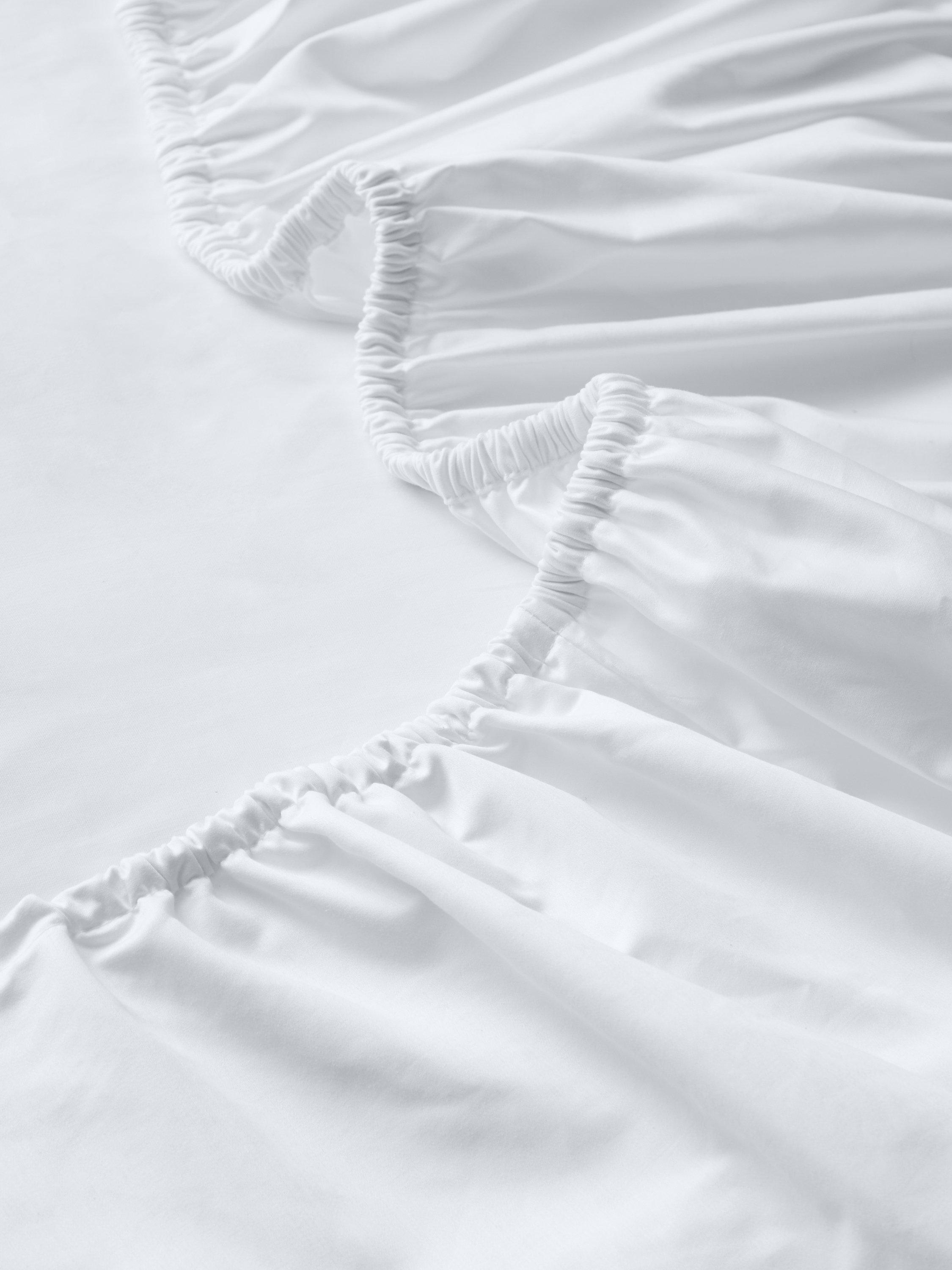 John Lewis Egyptian cotton sateen fitted sheet double, imported from the UK