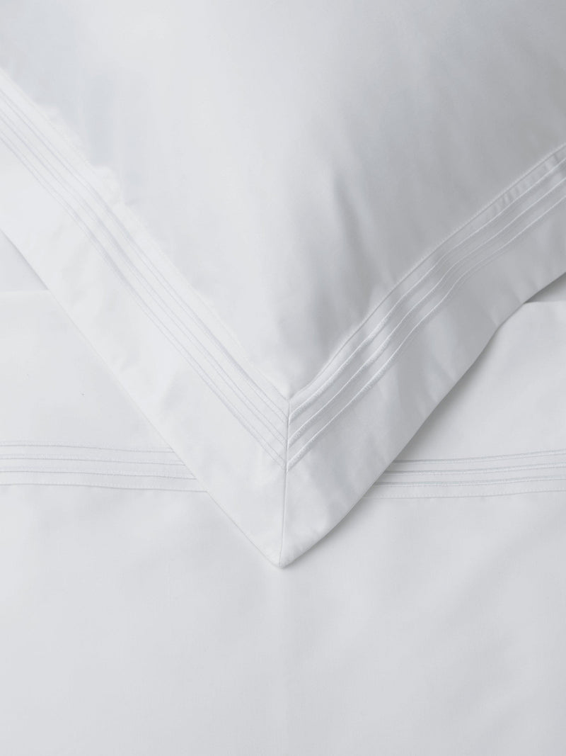John Lewis Egyptian cotton sateen pillowcase pair king size white (British brand)