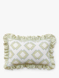 TBCo Diamond duvet cover set green double (British brand)