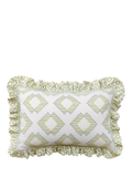 TBCo Diamond duvet cover set green double (British brand)
