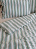 TBCo blue stripe duvet cover set double, imported from the UK