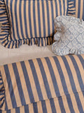 TBCo duvet cover set navy stripe double UK version
