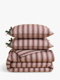 TBCo duvet cover set stripe pink double, imported from the UK