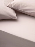 John Lewis Temperature Balance Cotton Sateen 400 Thread Count Deep Fitted Sheet Double