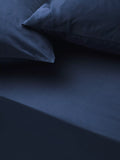 John Lewis Temperature Balance Cotton Sateen 400 Thread Count Deep Fitted Sheet Double