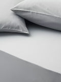 John Lewis Temperature Balance Cotton Sateen 400 Thread Count Deep Fitted Sheet Double