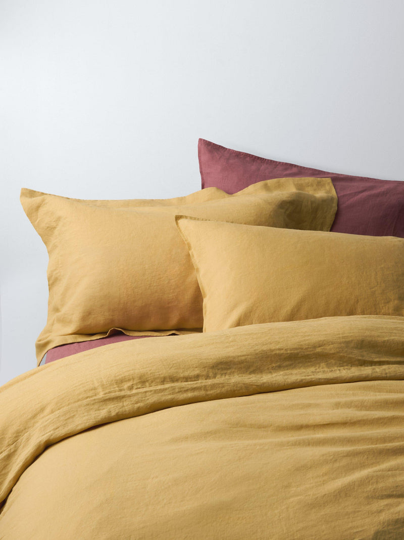 John Lewis washed linen double duvet cover 200x200cm, imported from the UK