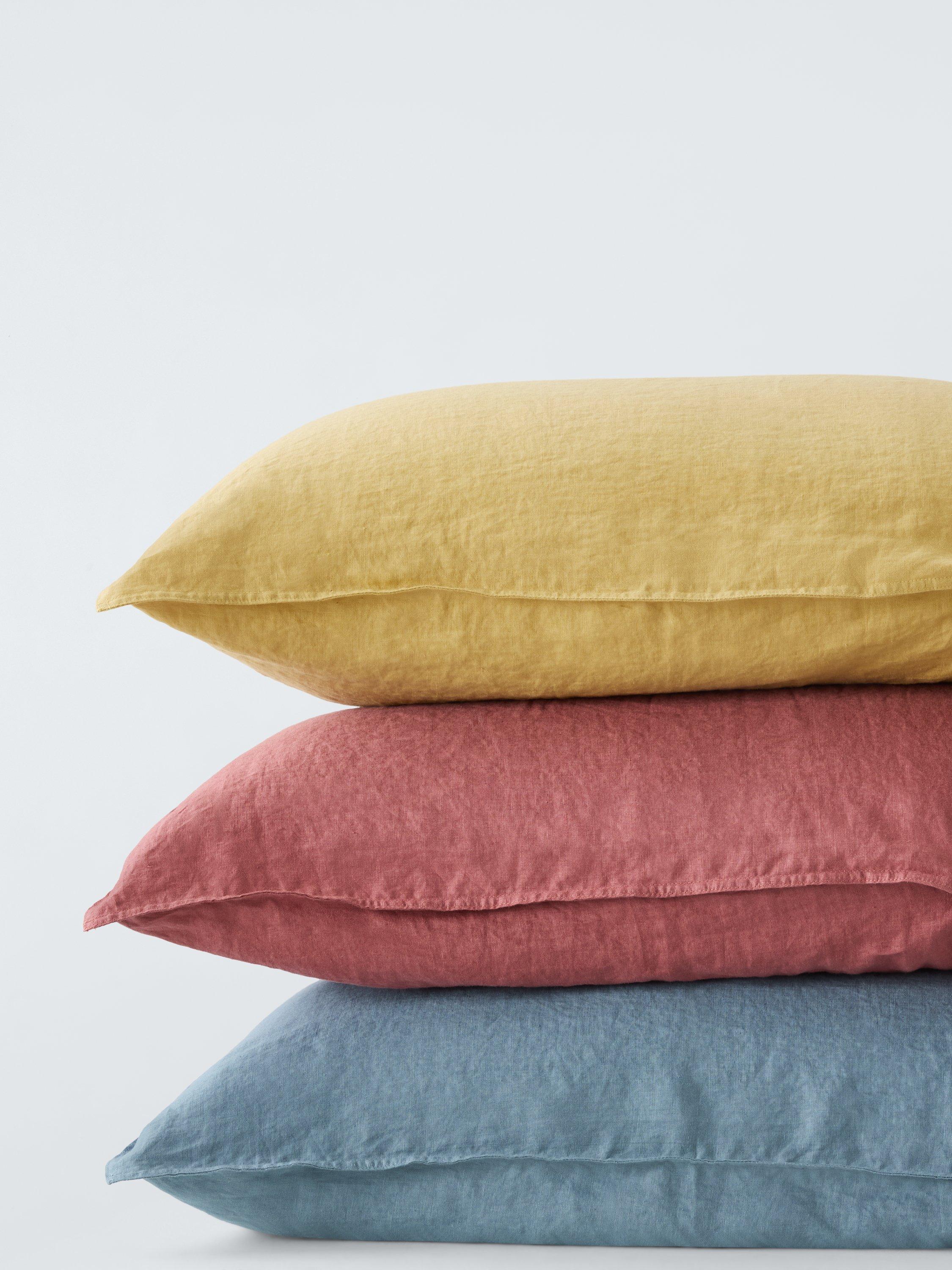 John Lewis washed linen double duvet cover 200x200cm, imported from the UK