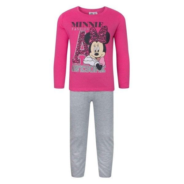 Disney Kids Minnie Mouse Long Pyjama Set (9 Years) GOODS Superdrug   