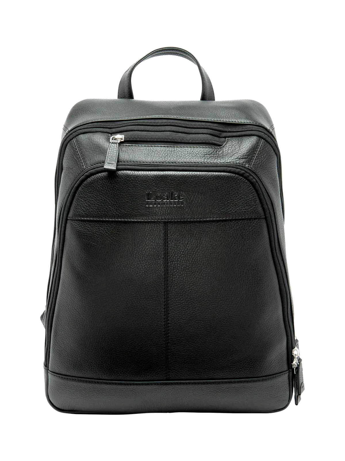 Loake leather backpack veg-tanned laptop 16 inch - British product