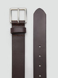 Mango Bolognia leather belt with zinc buckle imported from the UK