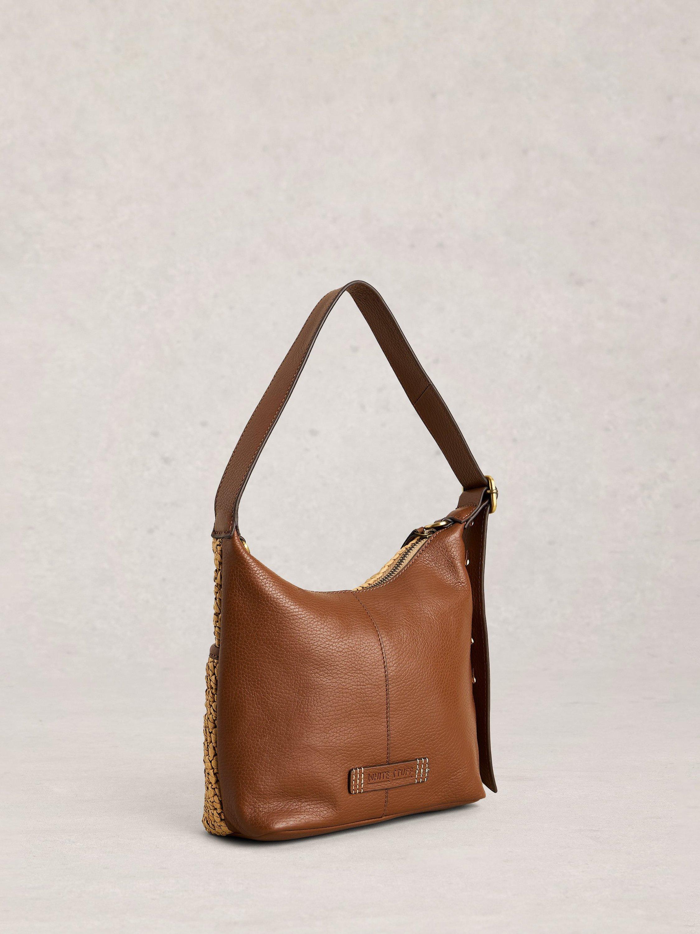 White Stuff Mini Sofia Raffia crossbody bag - British product