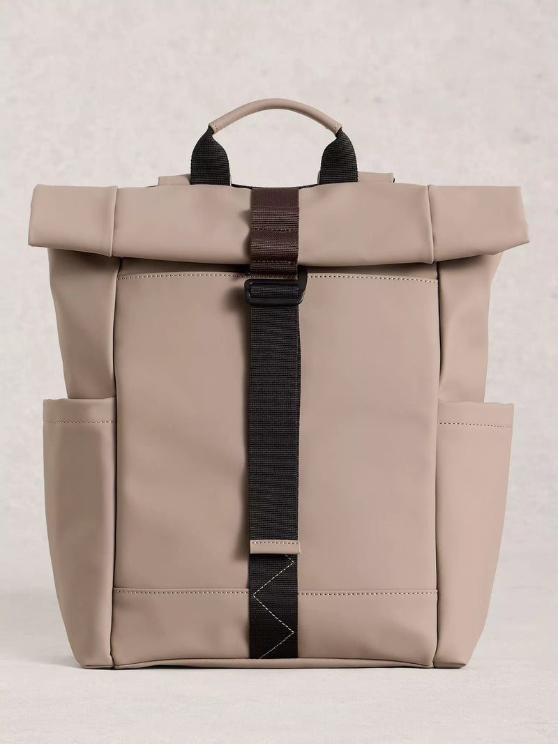 White Stuff Alex Roll Top Backpack