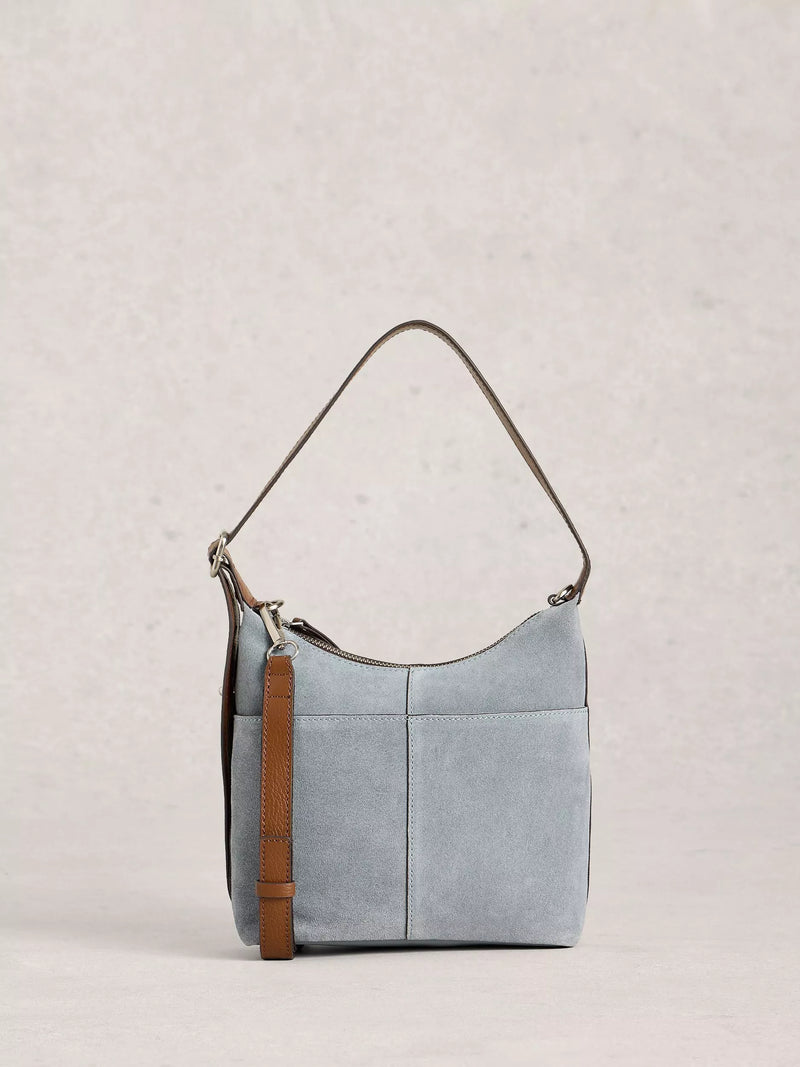 White Stuff Mini Suede Convertible Crossbody Bag