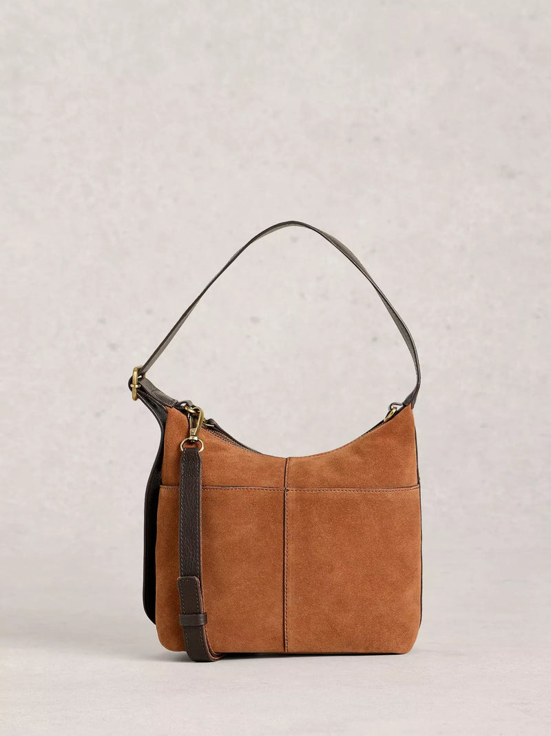White Stuff Mini Suede Convertible Crossbody Bag
