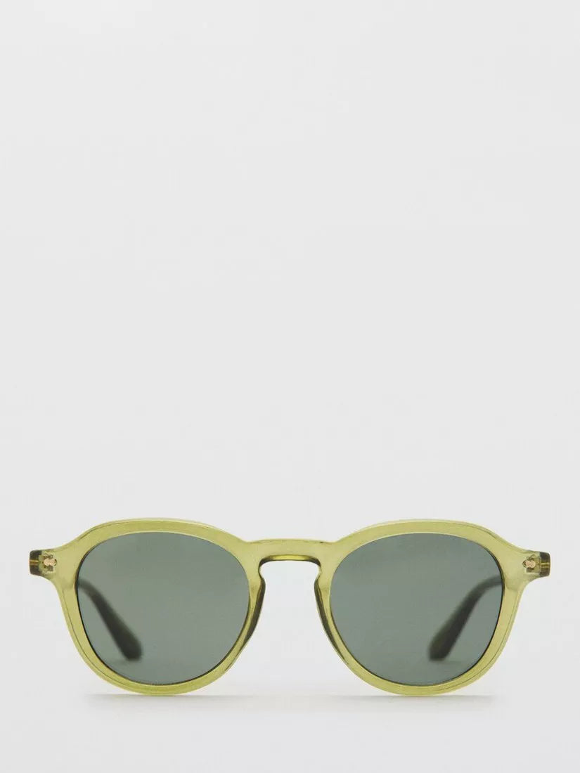 Mango Justin Oval Sunglasses