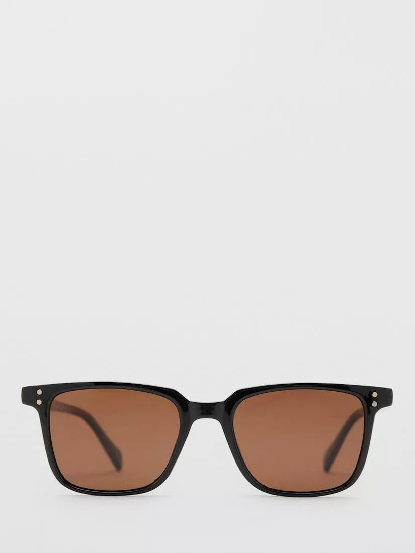Mango Bosco rectangular sunglasses polycarbonate frame tinted lenses (British brand)