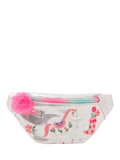 Angels by Accessorize kids metallic silver belt bag - British product