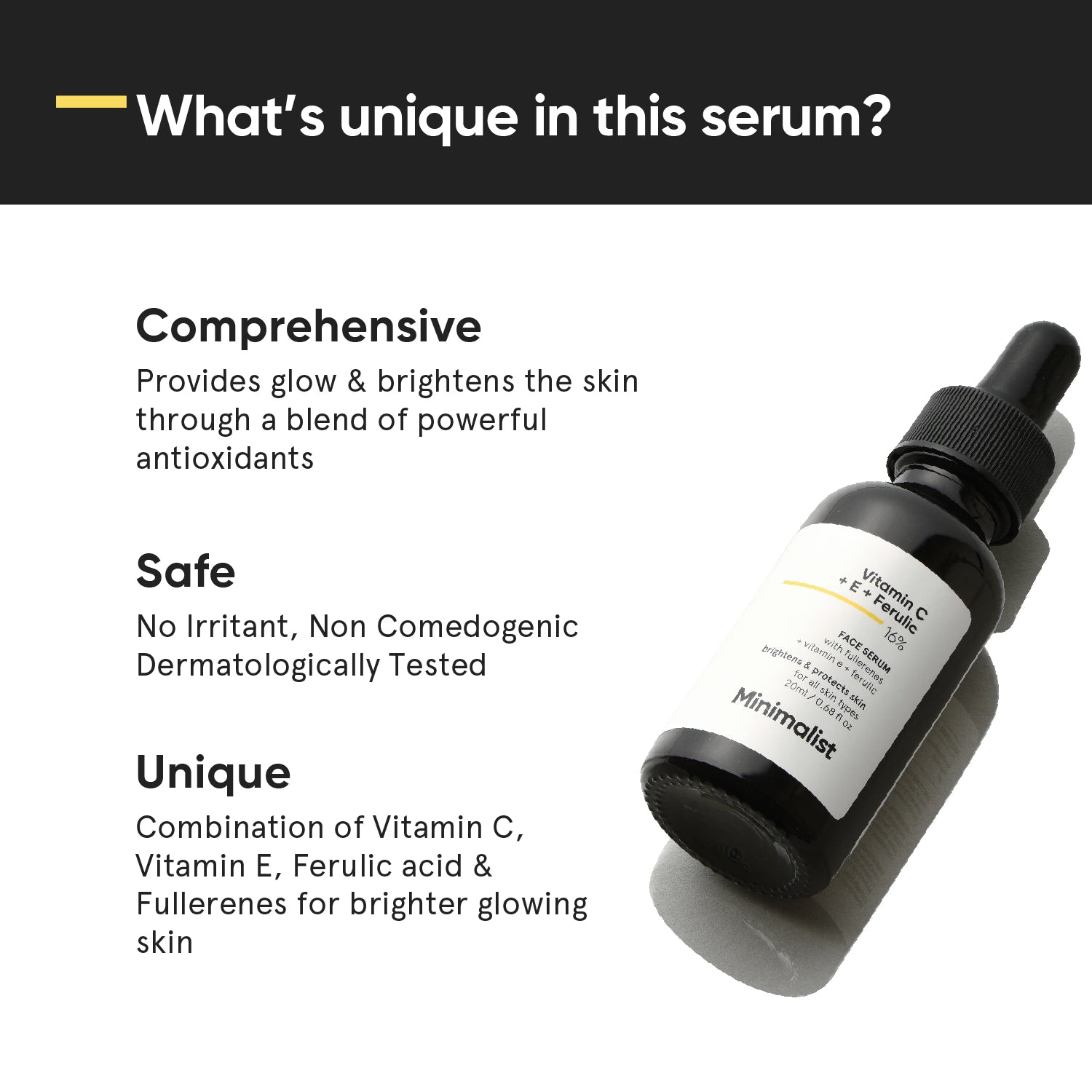Minimalist Vitamin C E Ferulic serum 20ml - British product