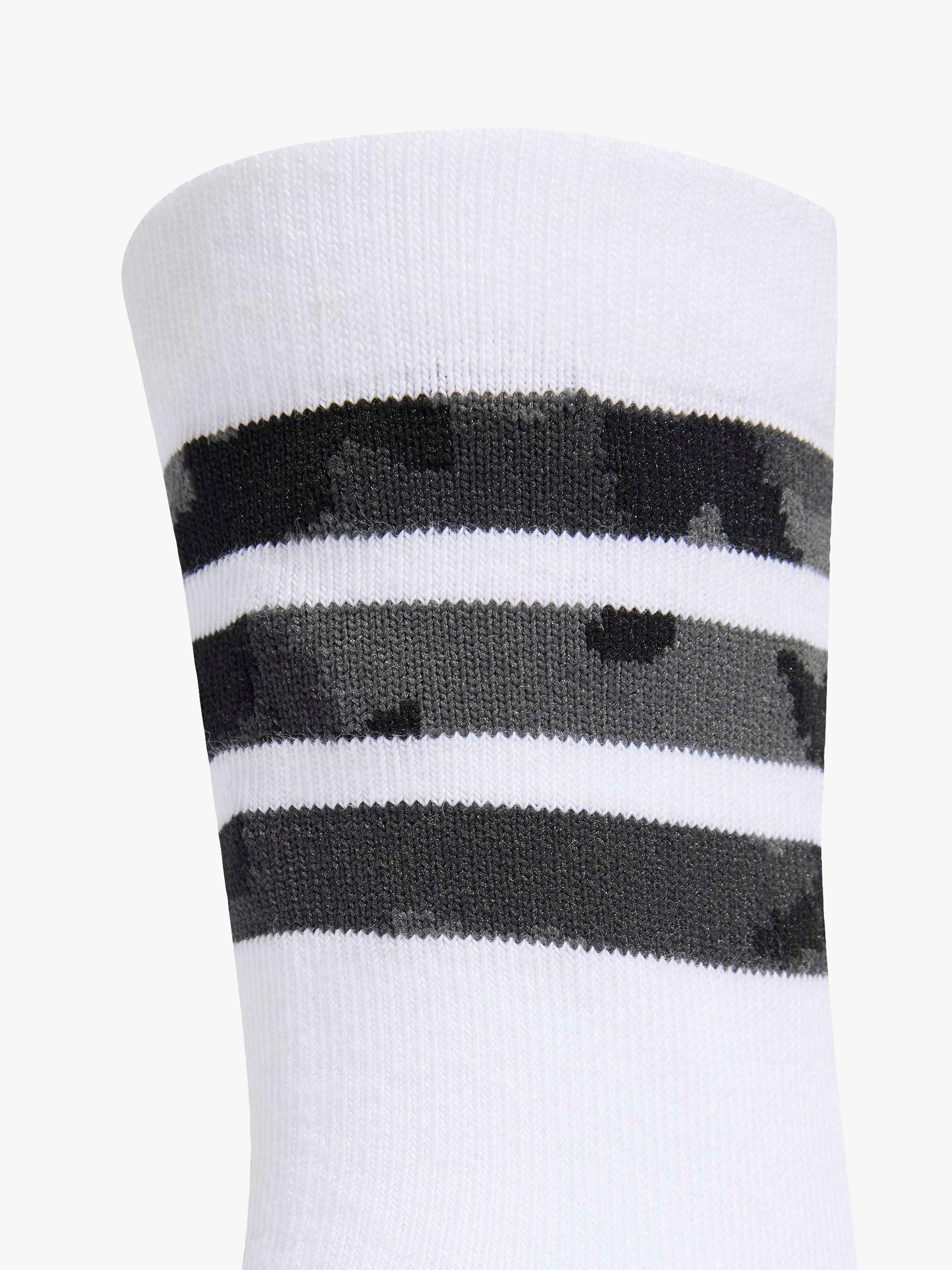 adidas kids ankle socks 3-pack camo and stripe, imported from the UK