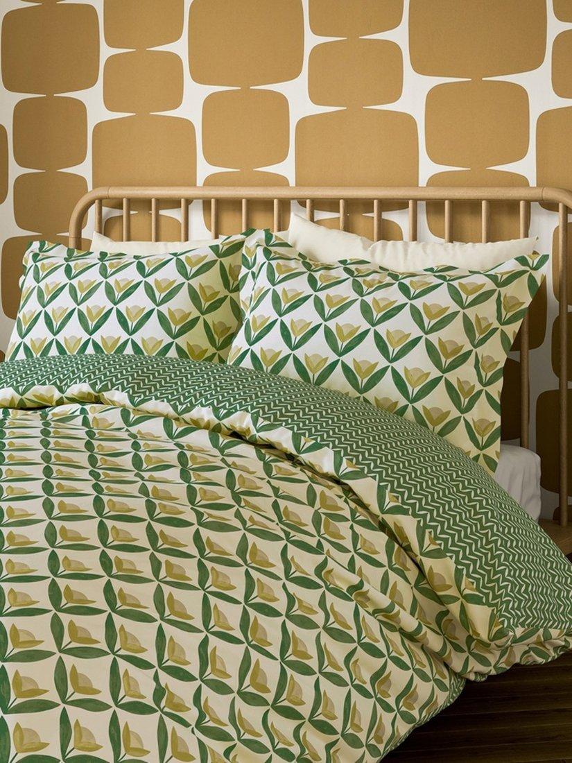 Scion Tulip duvet cover set lemon - British product