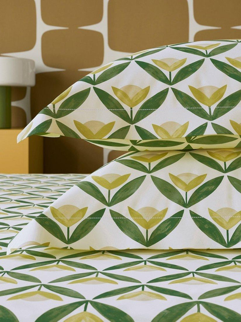 Scion Tulip duvet cover set lemon - British product