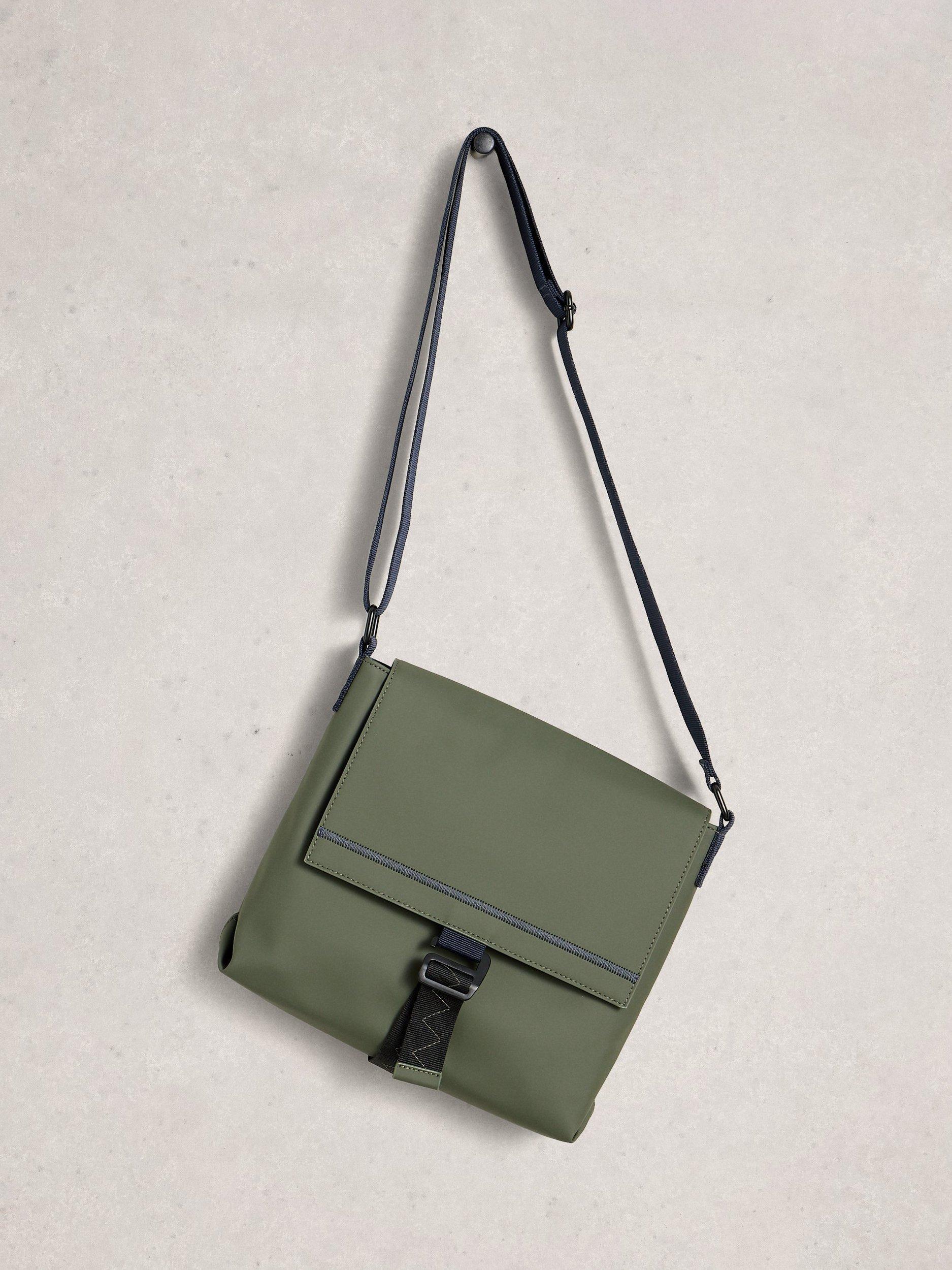 White Stuff Alec crossbody bag green British brand