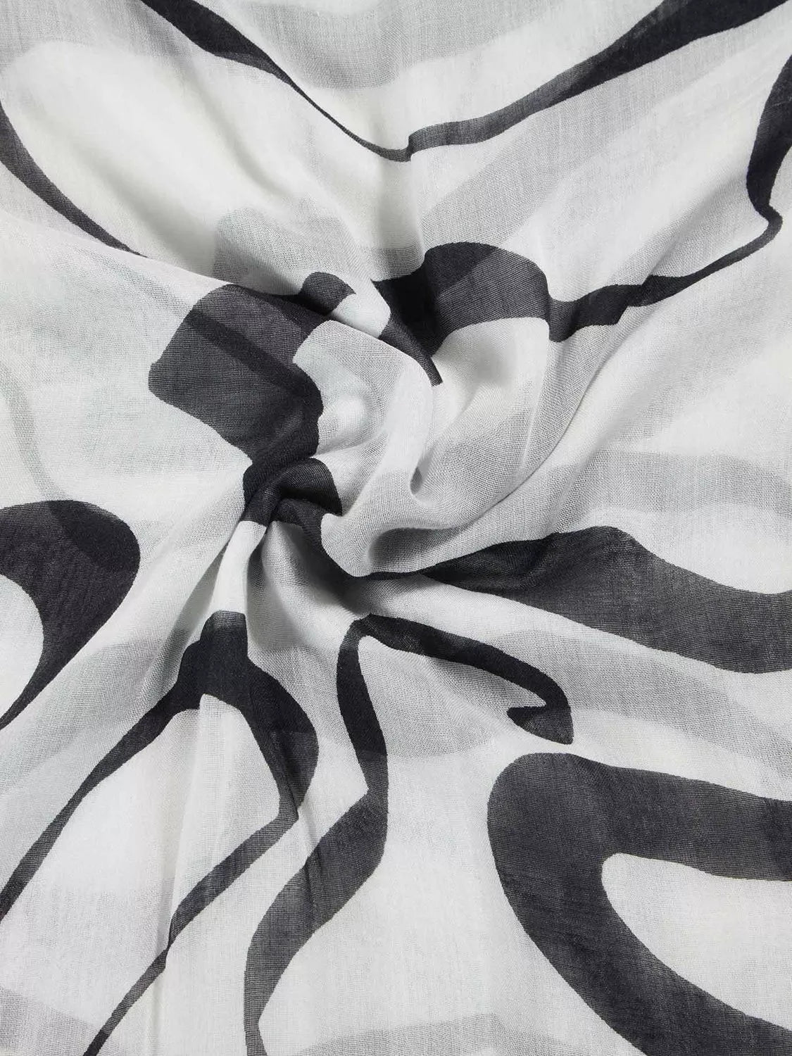 Aab premium modal hijab abstract ink print multi, UK version