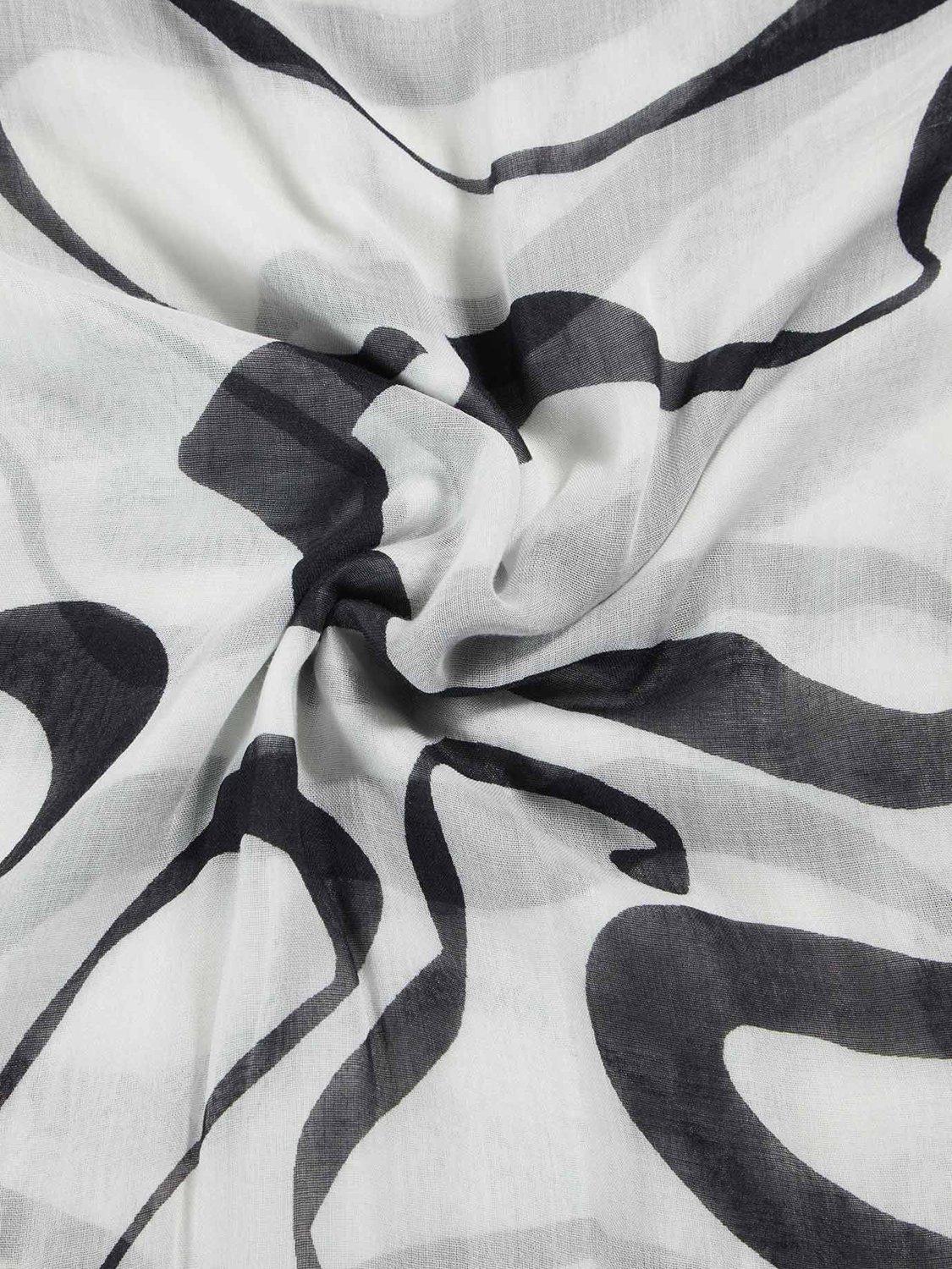 Aab premium modal hijab abstract ink print multi, UK version