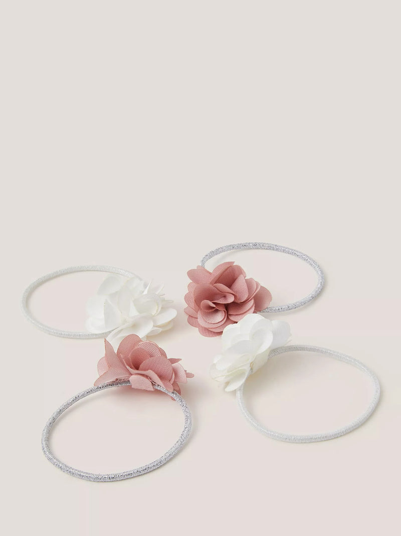 Monsoon flower hairbands pack of 4 (British brand)