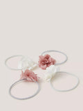 Monsoon flower hairbands pack of 4 (British brand)