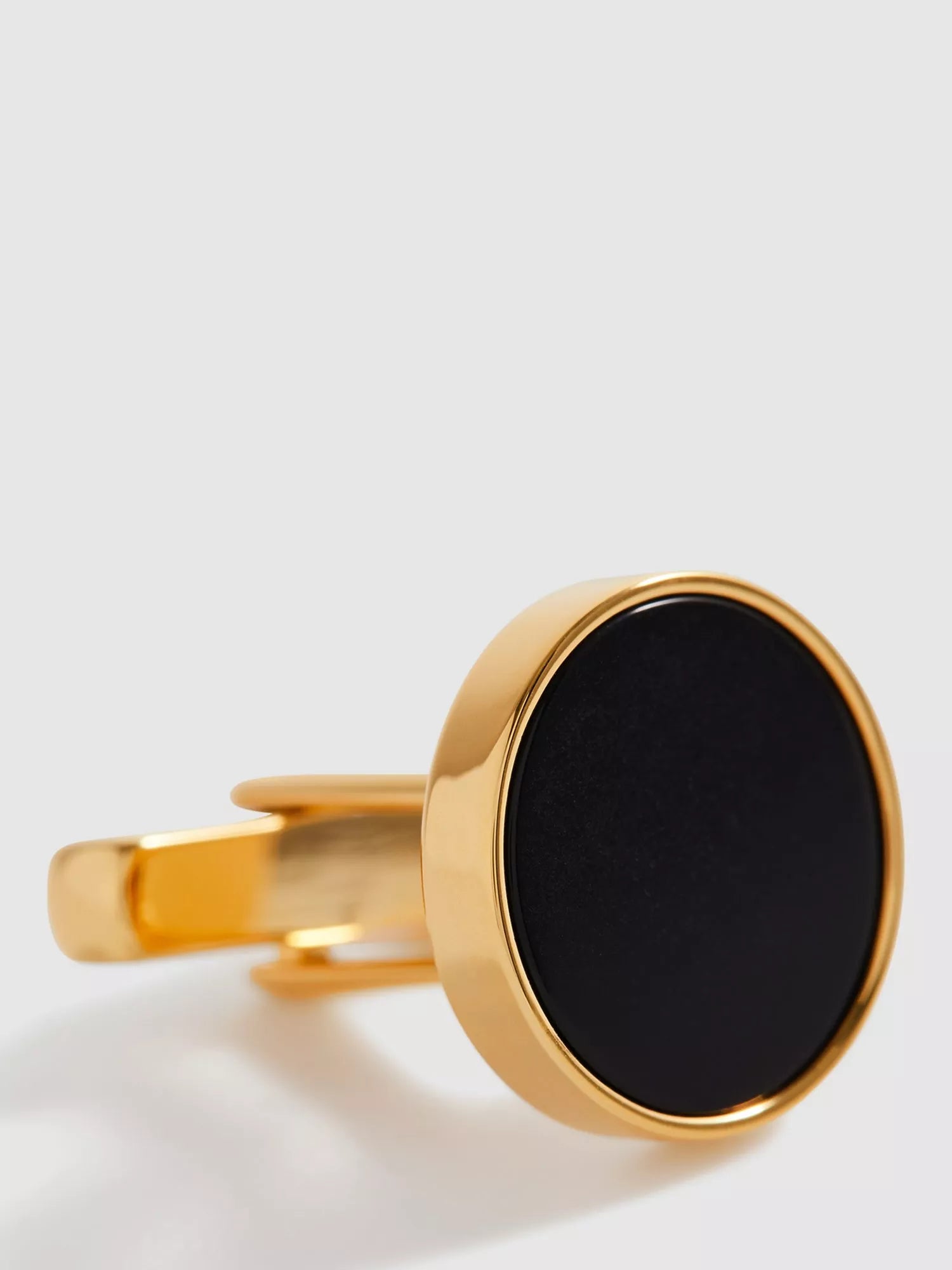 Reiss Ardley onyx cufflinks (British brand)