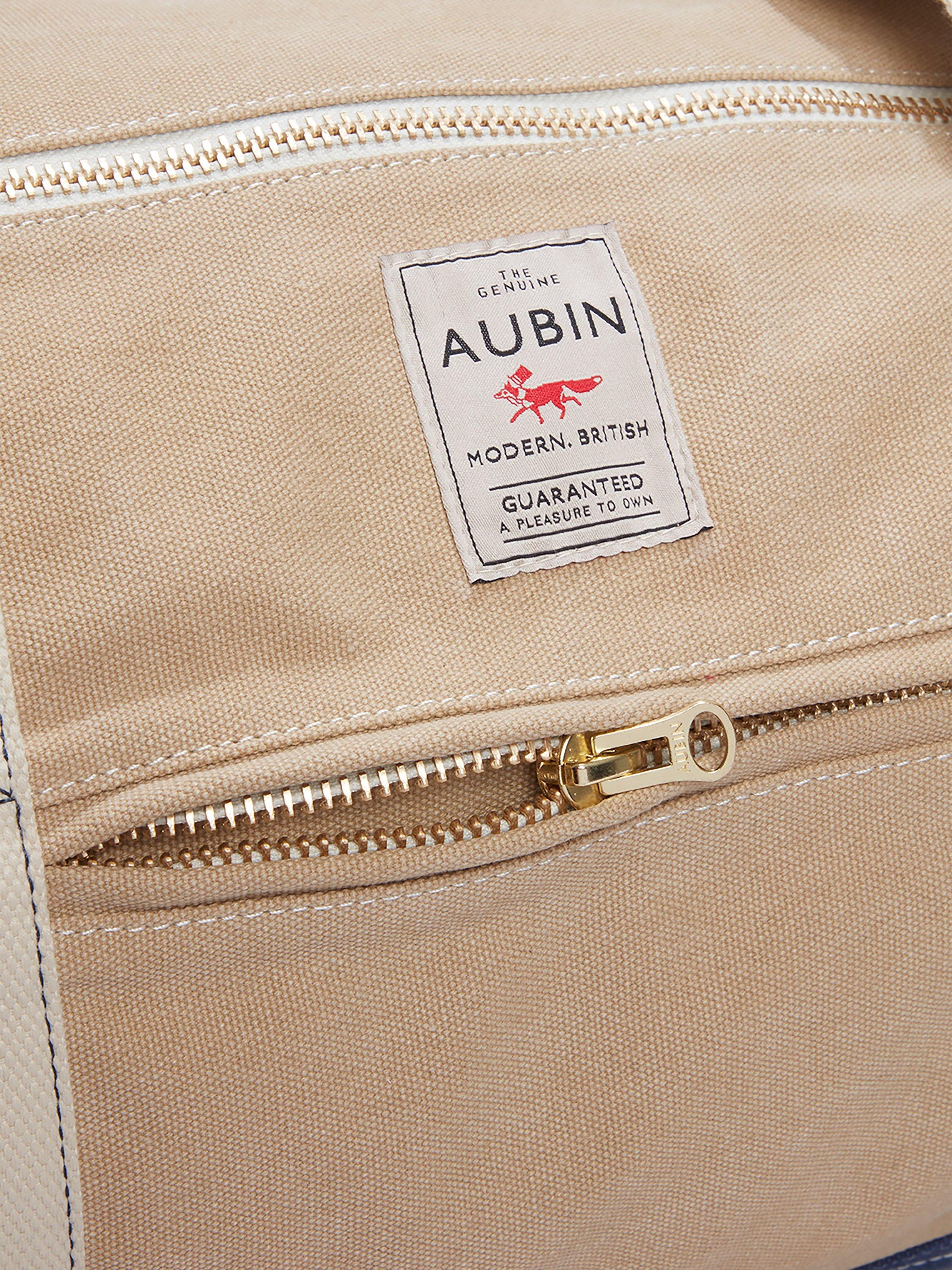 Aubin Coledale cotton overnight bag (British brand)