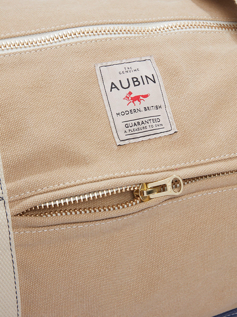 Aubin Coledale cotton overnight bag (British brand)