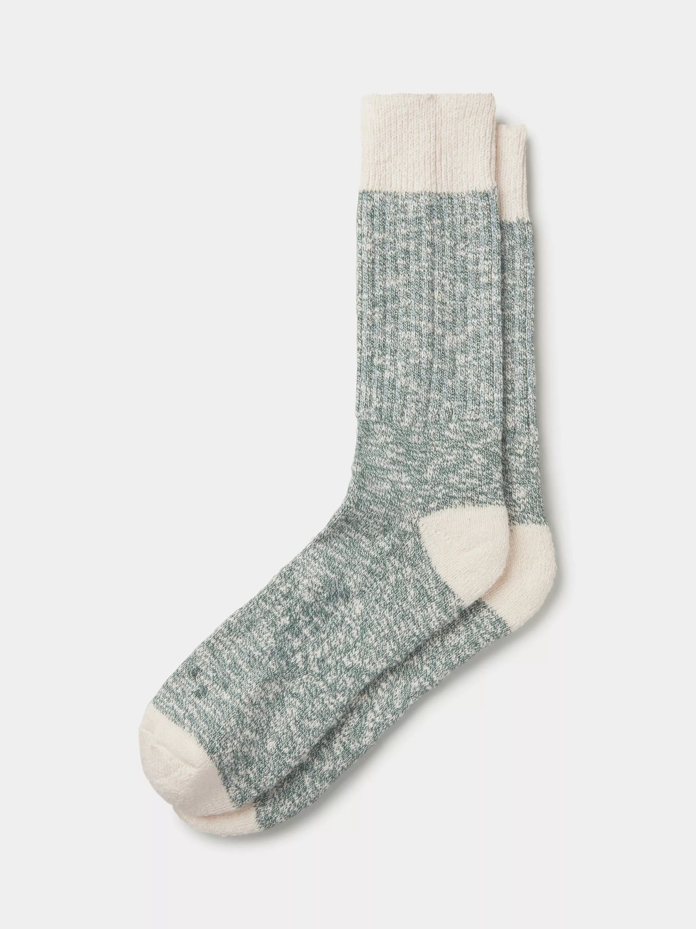 Aubin Dale Twist ankle socks with contrast panels (British brand)