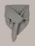 Baukjen triangle scarf Grey Marl (British brand)