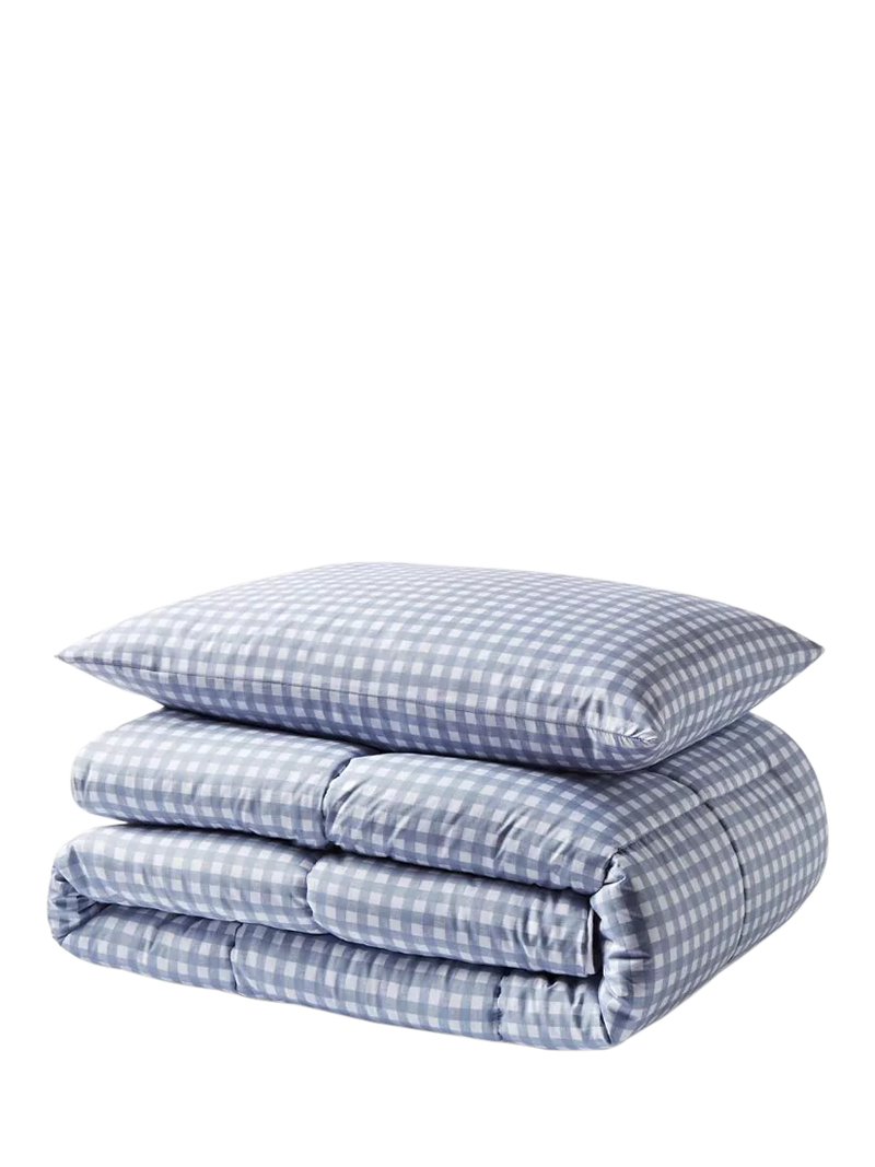 Night Lark coverless duvet set dusk blue, imported from the UK