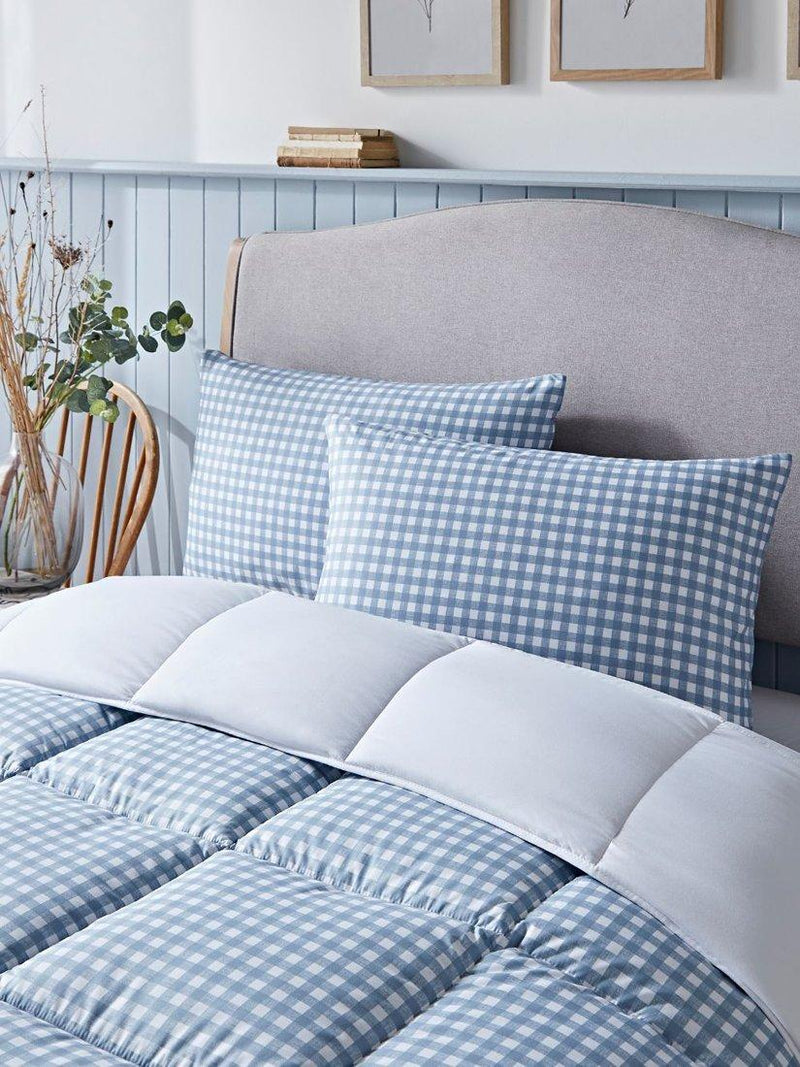 Night Lark coverless duvet set dusk blue, imported from the UK