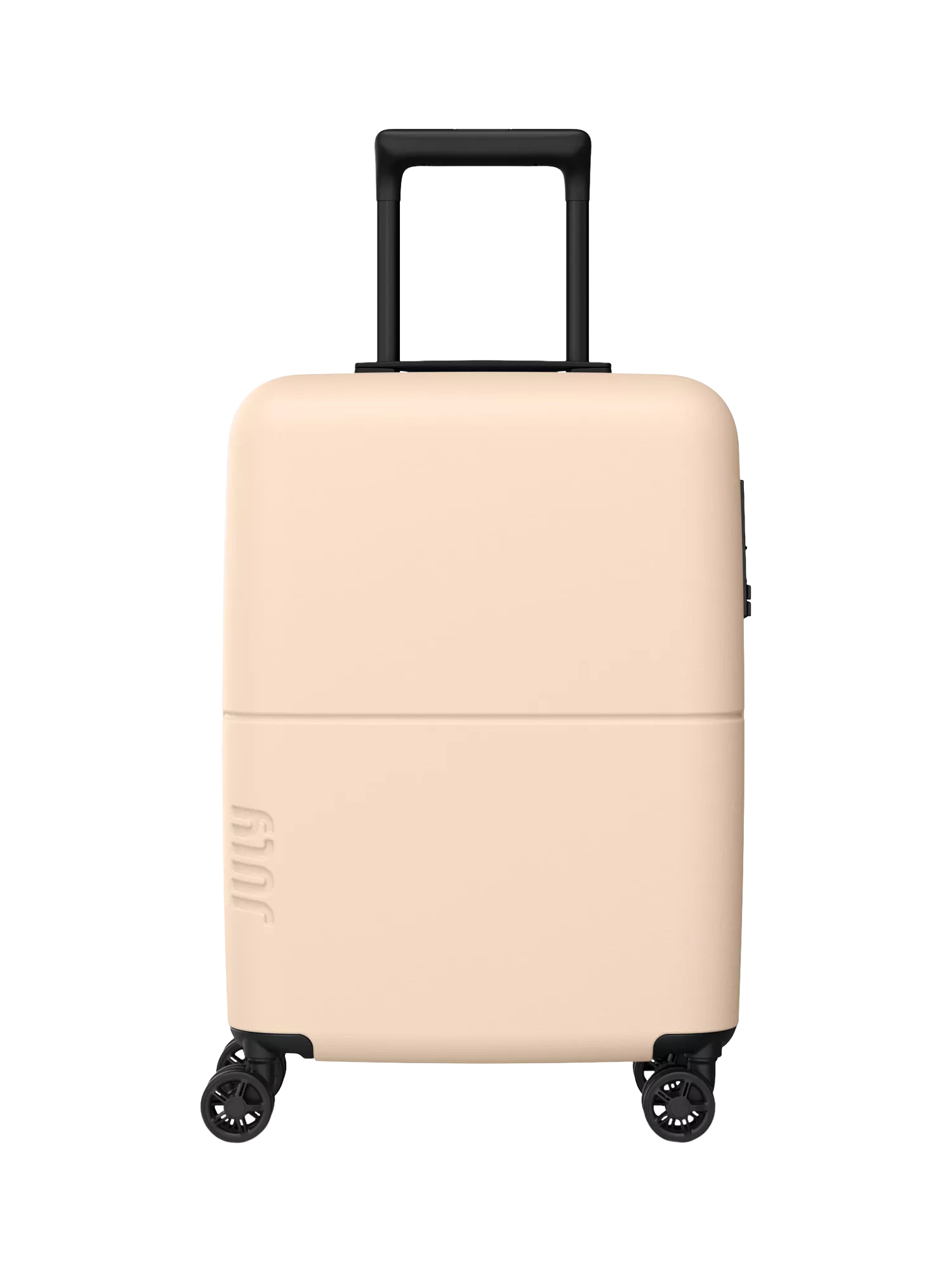 July Carry On Light 4-Wheel 55cm Expandable Suitcase, Sand